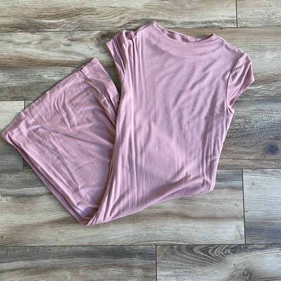 Dusty rose bodycon dress- super soft - Picture 3 of 5